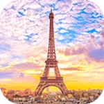 Logo of Paris Wallpaper Parisian Twilight Theme android Application 