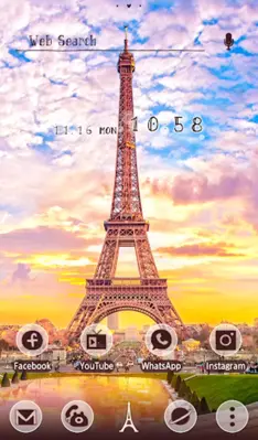 Paris Wallpaper Parisian Twilight Theme android App screenshot 0