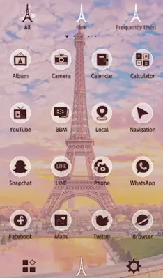 Paris Wallpaper Parisian Twilight Theme android App screenshot 2